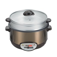 KRIA 可利亞 多功能電煮鍋 4.5L大容量 蒸煮兩用料理鍋, KR-838