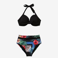 renoma SWIM & GYM 女子黑沙灘2件比基尼（RN-LS19315GC）