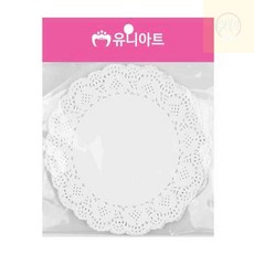 솔이월드 종이레이스도일리 페이퍼 중 / 14CM 35개입 1개입 종이티코스터