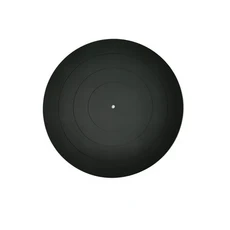 턴테이블 패드 LP 매트 진동방지 고무 실리콘 미끄럼방지, Black, 상세설명참조
