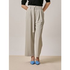 이앤씨 세일절 베이지 벨트 일자 슬랙스 ENTA32402C 1271268