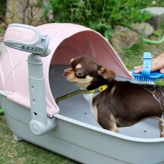 소소 펫하우스 풀세트 반려견집, 펫파마 시스템하우스(블루)