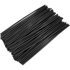 하이트푸 72 팩 유니버설 바이크 스포크 커버 및 오토바이 휠 랩용 스킨 8-21인치 림용 장식 보호 파이프블랙, Black