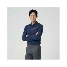 쟌피엘 고밀도 사방스판 사선 포인트 남성 골프 티셔츠 TS02NV 407470