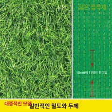 인조잔디 매트 마당 옥상 테라스 축구장 장식용, 중형 3cm 2m