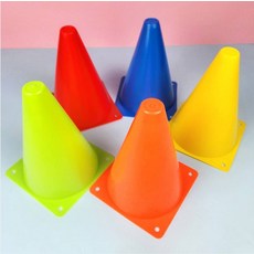 축구 훈련 마커 드리블 연습 유소년 어린이 트레이닝 콘 1+1, 1개, one  옐로우