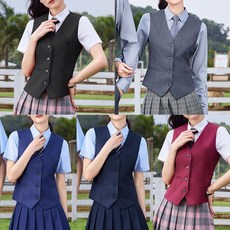 (대여)교복몰 교복 4버튼 여자 양장조끼 청춘