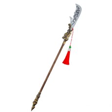 （青龍偃月刀）41cm 鋼+木+銅材質 玩模坊 模型 No.29620, 青龍偃月刀, 1個