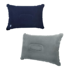 배게 캠핑 여행 공기주입식 사각형 목베개 NGW5F981B, 네이비