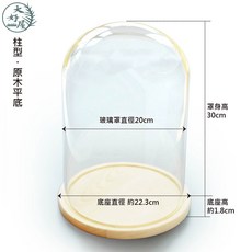大好屋 玻璃罩 展示擺件防塵罩