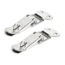 아이베란다 장금장치 매미고리 클램핑 철물 고리 고정 부속, 2개