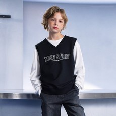 오션스카이 [2color]남아 그래픽 포인트 vest - 멀티 548846