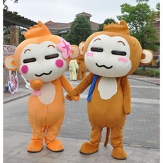 동물 캐릭터 인형탈 원숭이 할로윈 코스프레 코스튬 행사용 축제 유희몽, A. 남성