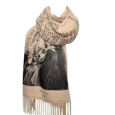 Universal Zone Little Women by Louisa M. Alcott 숄 스카프 랩 베이지. 141571