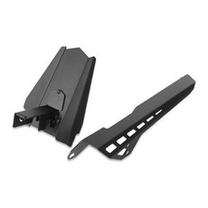 오토바이 체인 가드 커버 리어 펜더 타이어 머드 트레이서, 3. black NO LOGO, 기본