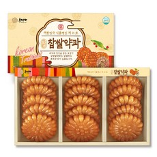 호정가 왕찹쌀약과 선물세트 (15개입) / 한과선물세트 전통과자, 없음, 1세트, 810g