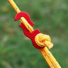 S형 스토퍼 캠핑 텐트 줄고정 타프 알루미늄, S형레드 071100CM