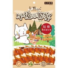 CaMo卡默 狗零食 午後の饗宴 90g-200g, 短條雞肉潔牙棒16入, 1包, 100g