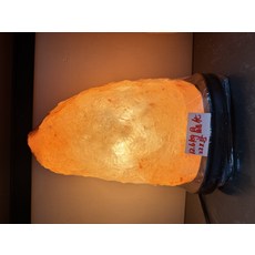 鹽晶燈 12.6公斤 晶化黃光 臥室夜燈 居家裝飾 空氣淨化, 1組, 稀少晶化鹽燈招財黃光12.6公斤