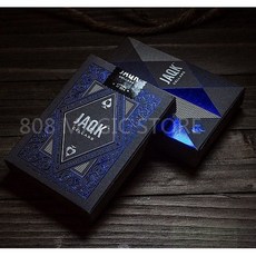 808 MAGIC JAQK酒窖撲克 藍色魔術道具, 1個