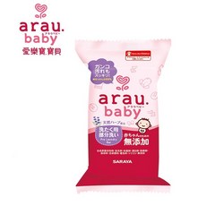 arau.baby 愛樂寶 寶貝無添加衣物去漬皂 110g, 1個