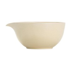 HAIMINGJUN 말차 그릇 세라믹 홈 휴대용 사무실 수제 선물 말차 애호가/친구/가족 전통 액세서리 차 그릇 차완, 15.6cm x 6.9cm, 베이지색