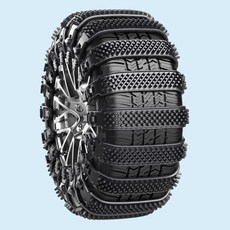 간편한 설치 스노우체인 케이블 타이식 체인 블랙1P