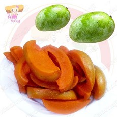 小麻吉 辣芒果 蜜餞果乾 芒果乾 傳統零食, 200g, 1個