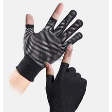 라포룸 미끄럼 방지 반장갑 라이더장갑, 그레이(b)