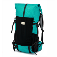 Peh Suann 登山背包，輕量透氣耐磨，多功能收納，人體工學設計, 藍綠色