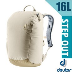 【德國 Deuter】送》輕量減壓拔熱 休閒旅遊背包 16L StepOut 書包 登山背包 電腦背包 3815123