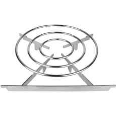 Coleman 로드트립 그릴용 스틸 스토브 그레이트 교체품 녹 방지 캠핑 액세서리 RoadTrip 그릴 부품과 호환 야외 요리용 30.5cm(12인치) 팬에 적합, Coleman 로드트립 그릴용 스틸 스토브 그레이트 교