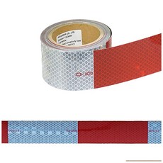 (SM)차량용 반사안전테이프 재귀반사띠 50mm 증착타입, 1개