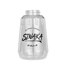 스노우 폼 랜스 투명 병 1L 캐논 컨테이너 비누 총 탱크 1000 ml, 02 브라운, 1개, 브라운