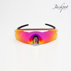 잭팟 유소년 야구 고글 선글라스 02 레드 안면 부상 방지 디자인 KANGs Studio BMC, 단품, 1개