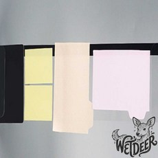 명함 메모보드 모니터종이거치대