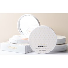에클로이 스킨 핏 워터리 마일드 쿨링 선 쿠션 SPF 50+ / PA++++, 1개, 25ml