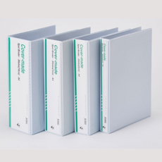 문구로드 백색 화이트 3공 사다리 PVC 커버메이드 바인더 A4 3 5 7 10cm, 3cm, 1개