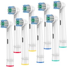 YEOSLL B oral-b 8 전동 칫솔 교체 브러쉬 브라운 오랄 대응 호환 브러시 전문