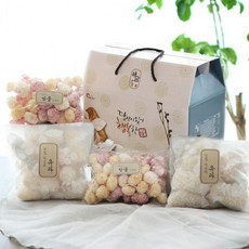 설날 구정 명절 선물 세트 찹쌀 혼합 유과 한과 기업 단체 관공서, 설날 구정 명절 선물 세트 한과 꽃담세트 유과 기업 단, 400mg, 1세트