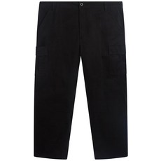 Dickies 여성용 면 카고 팬츠 다크 네이비.