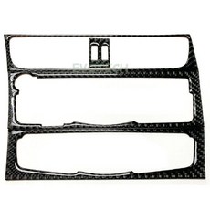 亮光3D真碳纖維 Carbon Fiber 卡夢 CD空調面板框貼片 適用於 09-16 A4