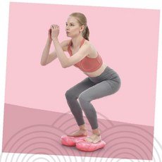 밸런스 에어 쿠션 젤리 스텝퍼 실내 홈트레이닝 밸런스운동 하체운동 코어운동 실내운동기구 밸런스보드, 그린