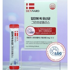 그린 프로폴리스 입안에 유산균 2g 30포, 4개, 30회분