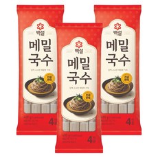 백설 메밀소바, 400g, 3개