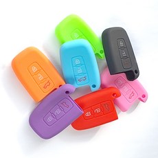 에이링크 호환 스마트키 실리콘케이스 실리콘 R-3버튼 S-R3-7, (R) 3버튼 실리콘케이스(색상랜덤), 1개