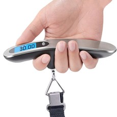 휴앤코 프리미엄 여행용 캐리어 수화물 디지털 손저울 50kg PDL-50, PDL-50kg 수화물 디지털 손저울