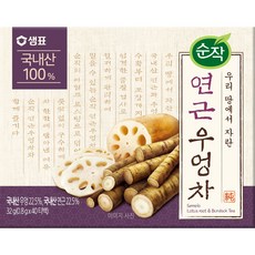 샘표 순작 연근우엉차 40티백