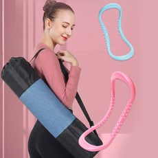 플로우마켓 간편 요가 홈트레이닝 세트 필라테스운동기구 요가매트가방