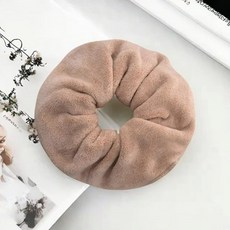 퀵 드라이 헤어캡 헤어타올 헤어드라이타올, 갈색, 1개